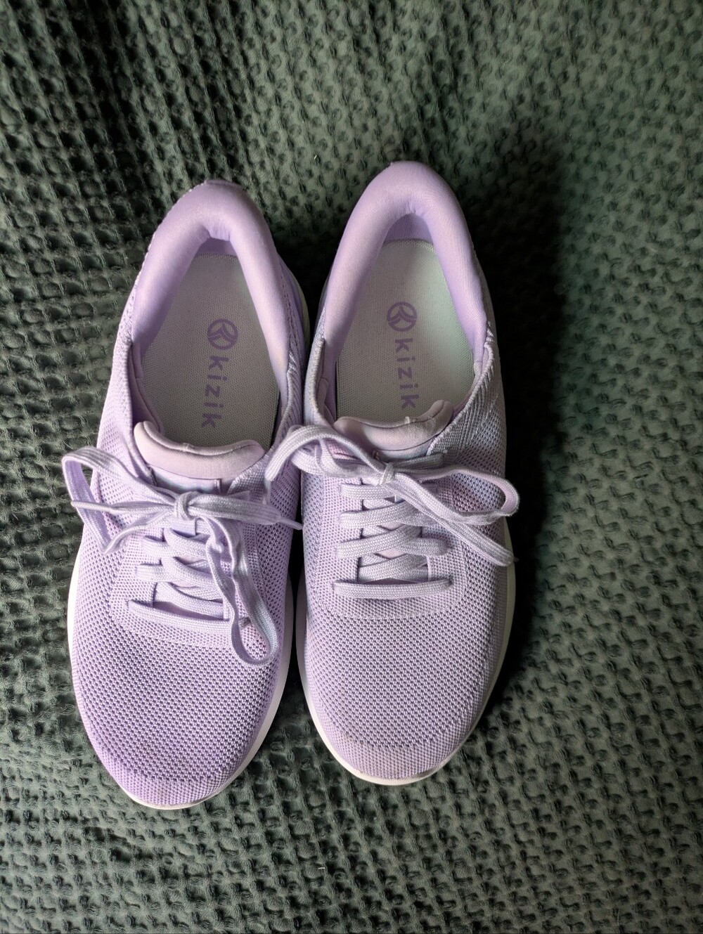 Women’s Lavender 'Athens' Knit hands free Sneakers Women's Sz 9.5